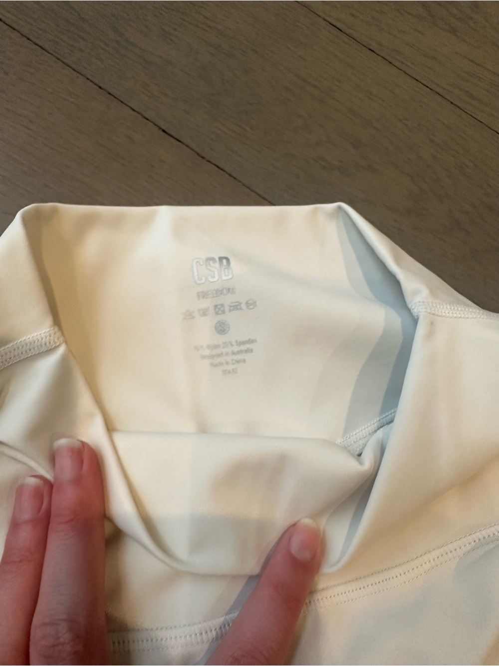 CSB Freedom White Leggings - Brand New - Size Small - Picture 4 of 6